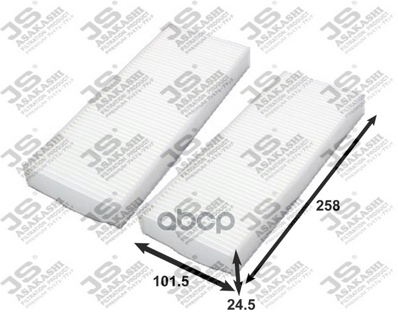 

Фильтр Салонный JS Asakashi ac2507set