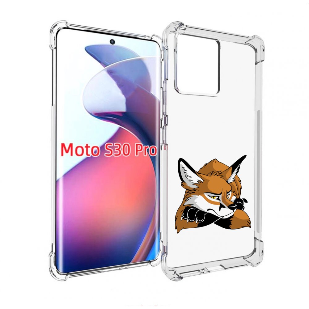 

Чехол MyPads фокс для Motorola Moto S30 Pro, Прозрачный, Tocco