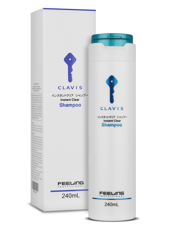 Шампунь Clavis против перхоти  Instant Clear 240 мл циновит шампунь для ежедневного применения профилактический от перхоти 150 мл