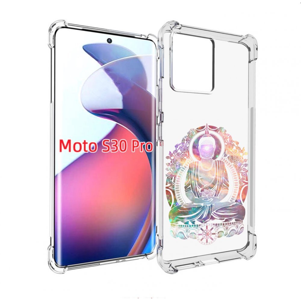 

Чехол MyPads умный мужчина абстракция для Motorola Moto S30 Pro, Прозрачный, Tocco