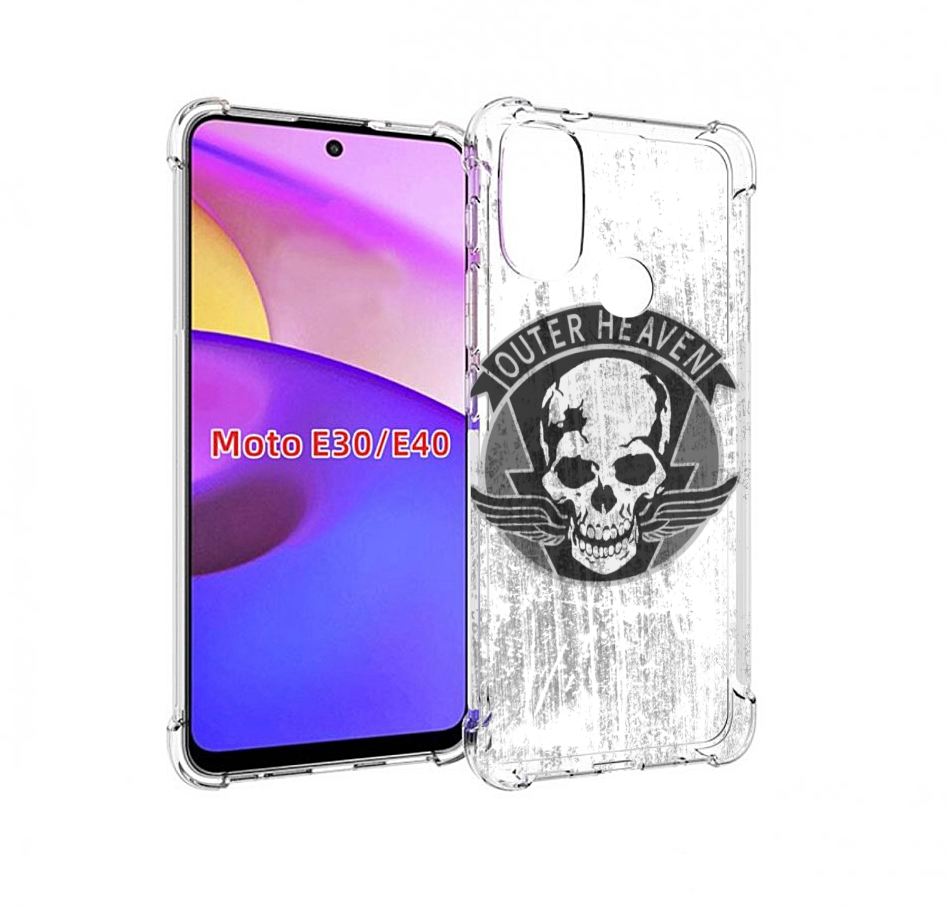 

Чехол бампер MyPads Metal Gear Solid V Outer Heaven для Motorola, Прозрачный, Tocco
