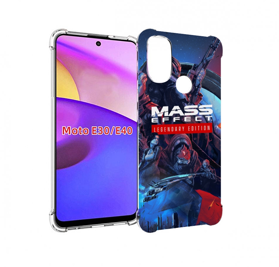 

Чехол бампер MyPads Mass Effect Legendary Edition для Motorola M, Прозрачный, Tocco