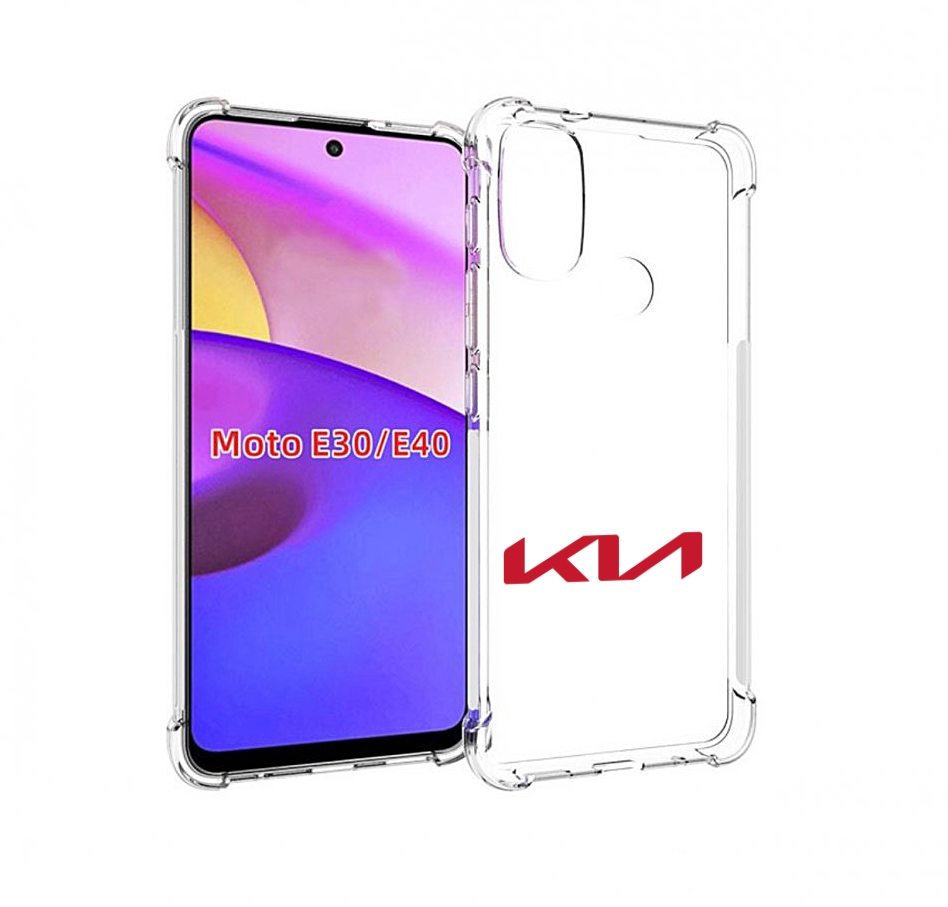 

Чехол бампер MyPads Kia-киа-3 для Motorola Moto E30., Прозрачный, Tocco