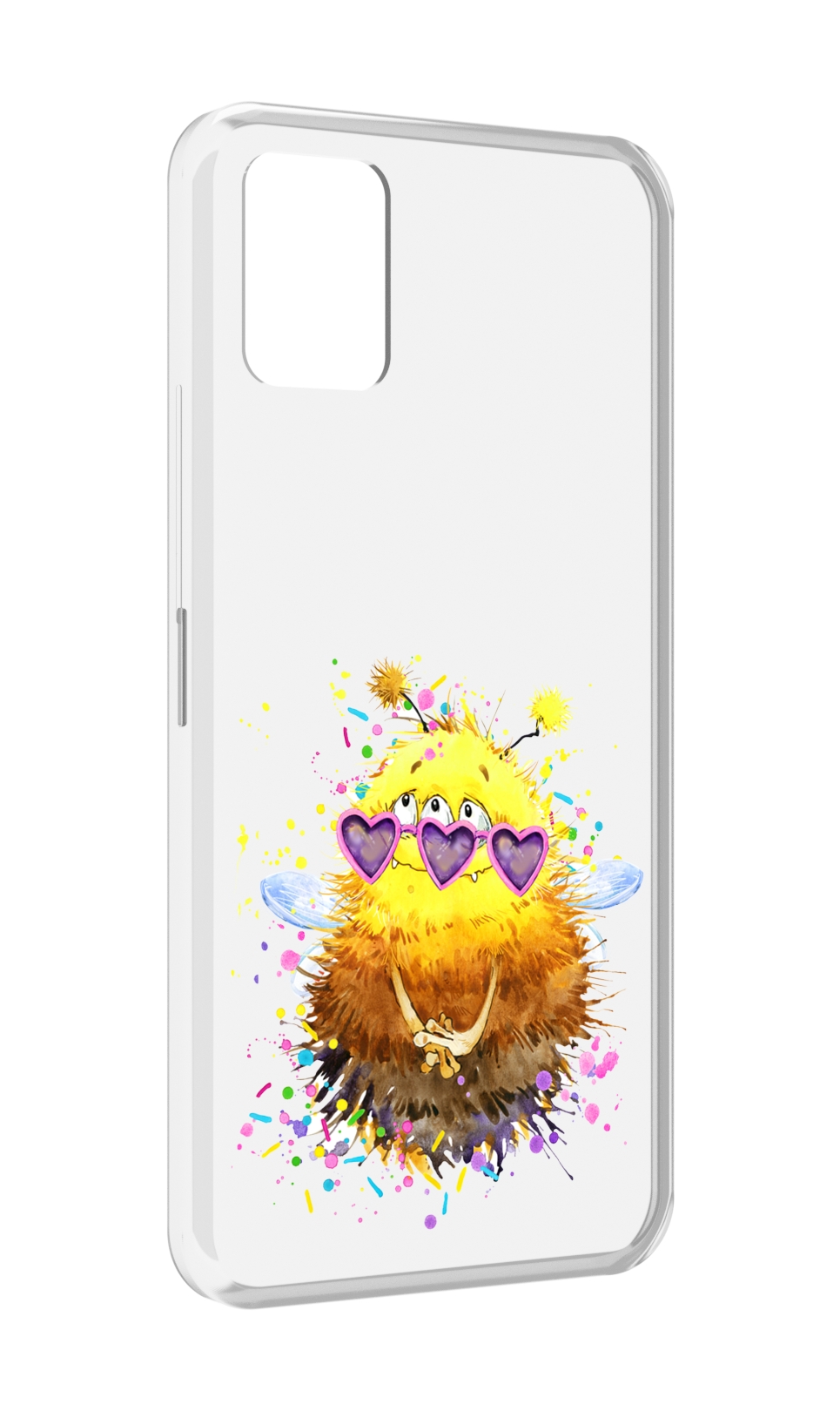 

Чехол MyPads Пушитый шмель для Umidigi Power 5, Прозрачный, Tocco