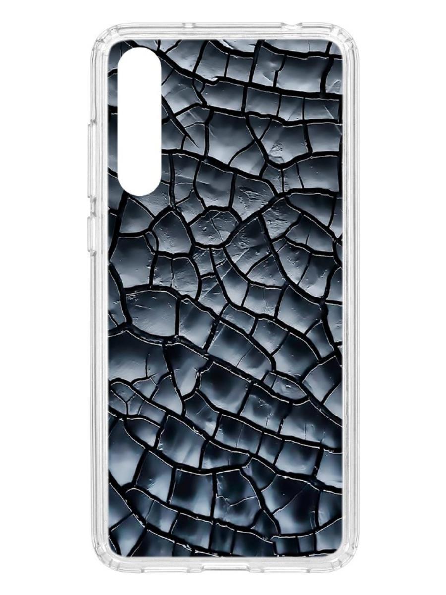 фото Чехол для huawei p20 pro (plus) kruche print cracks кruче