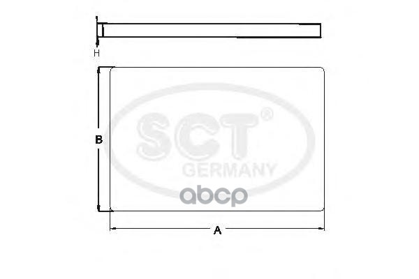 

Салонный Фильтр Hyundai Santa Fe Iii 12-/Kia Optima 12- SCT арт. sa1283