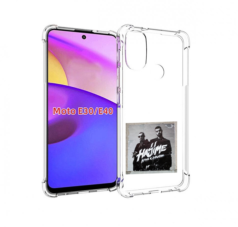 

Чехол бампер MyPads Hajime, pt для Motorola Moto E30., Прозрачный, Tocco