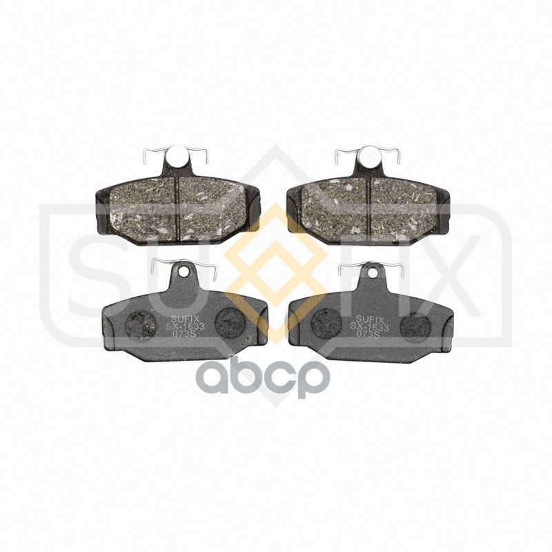 

Тормозные колодки Sufix задние правые/левые дисковые sx1633
