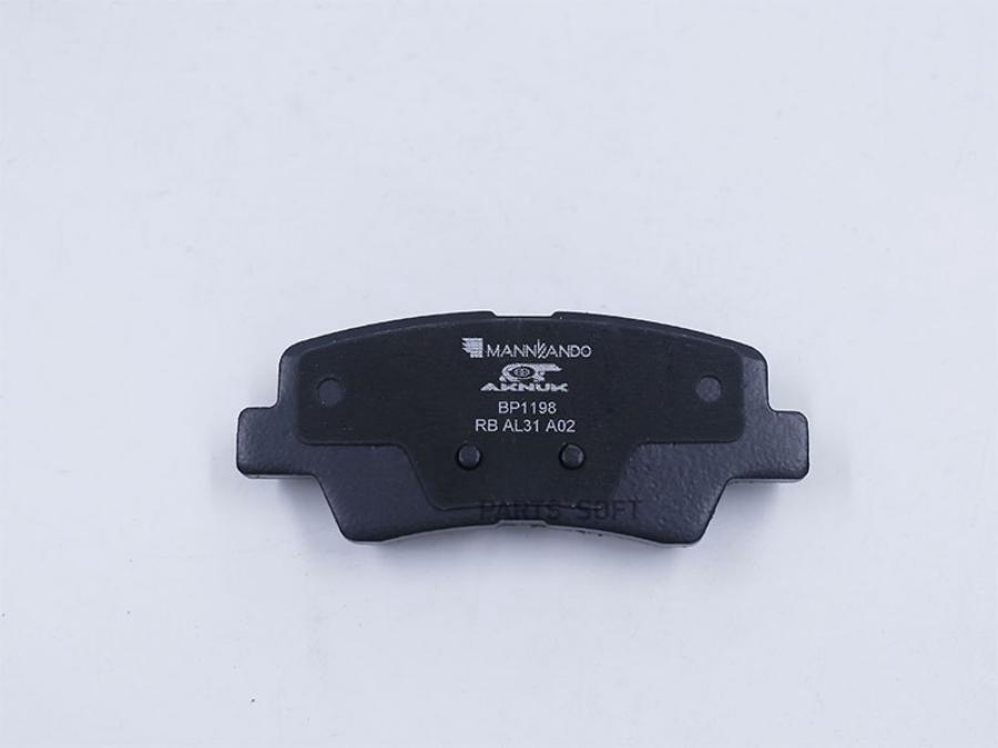 

Тормозные колодки AKNUK BP1198
