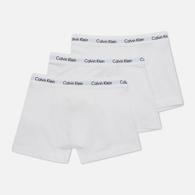 фото Набор боксеров мужских calvin klein underwear u2662g белых xl