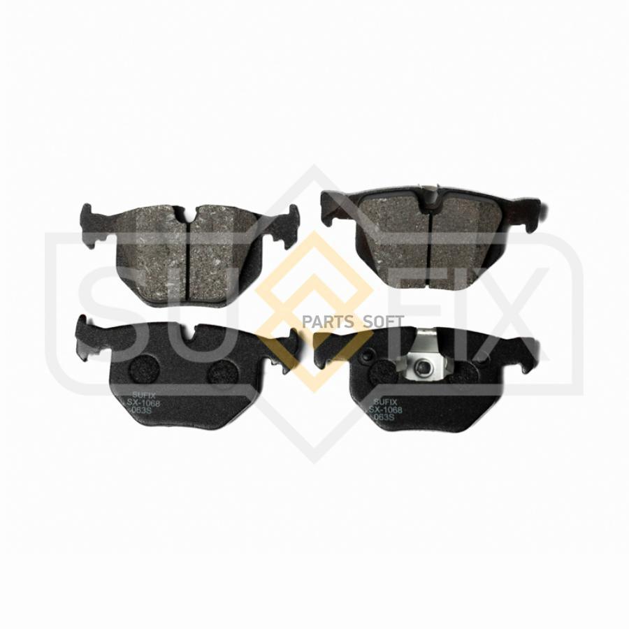 

Тормозные колодки Sufix задние правые/левые дисковые sx1068