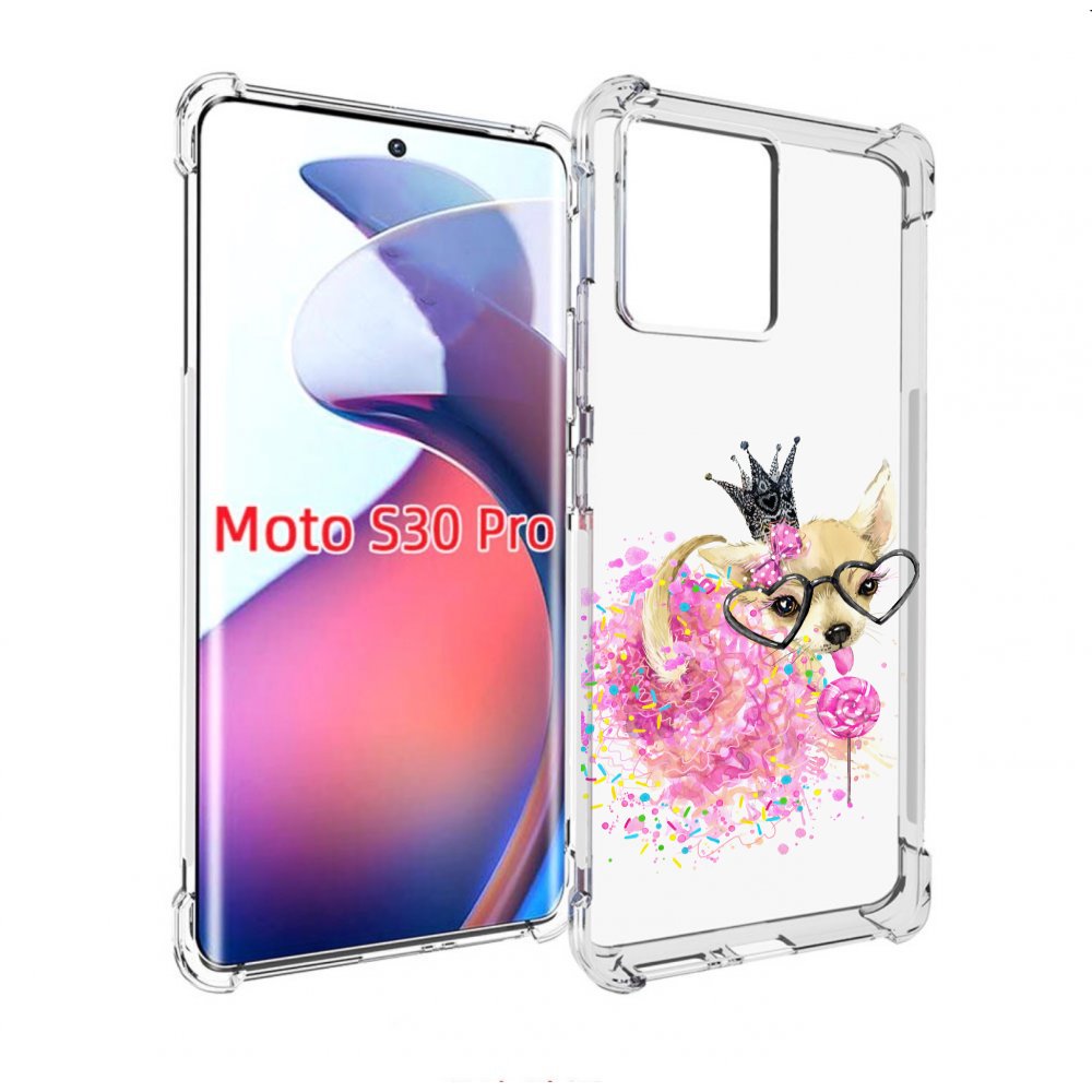 

Чехол MyPads сладкая принцесса для Motorola Moto S30 Pro, Прозрачный, Tocco