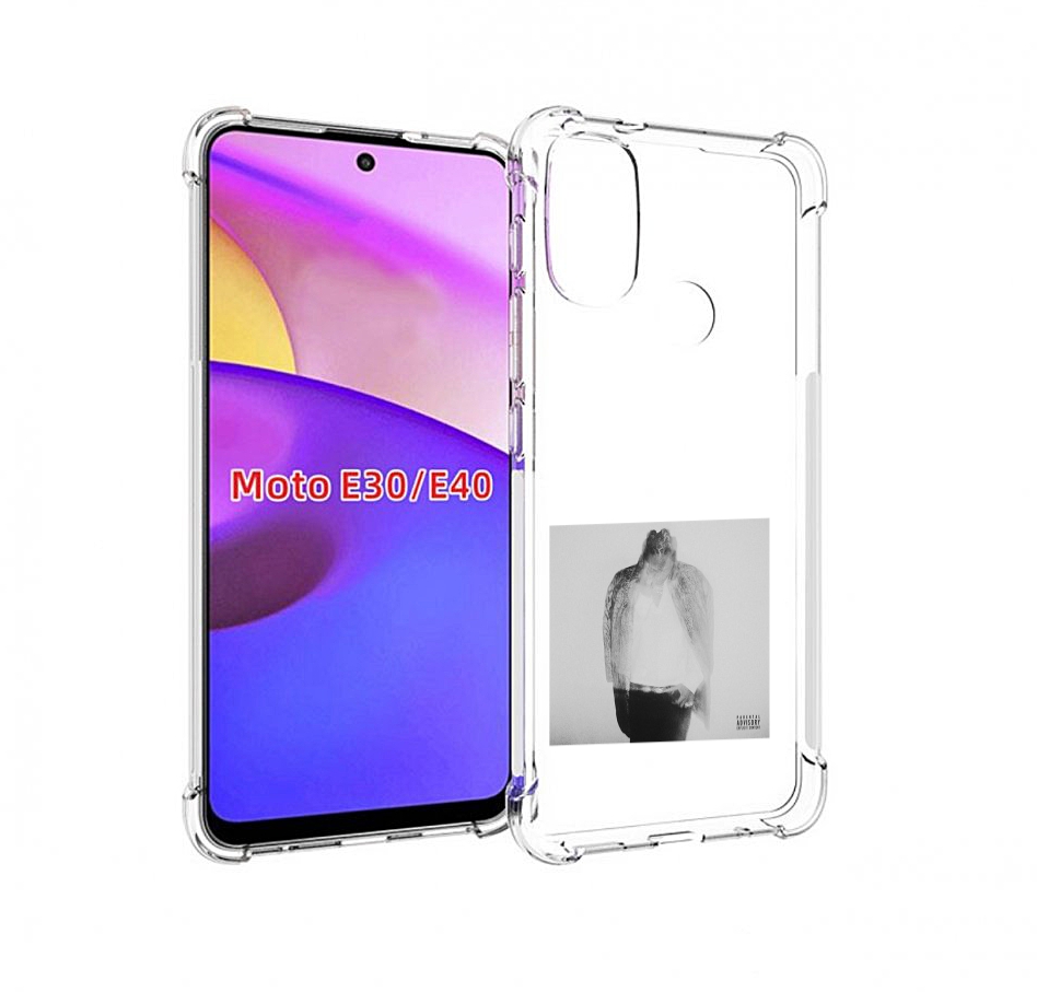 

Чехол бампер MyPads Future - HNDRXX для Motorola Moto E30., Прозрачный, Tocco