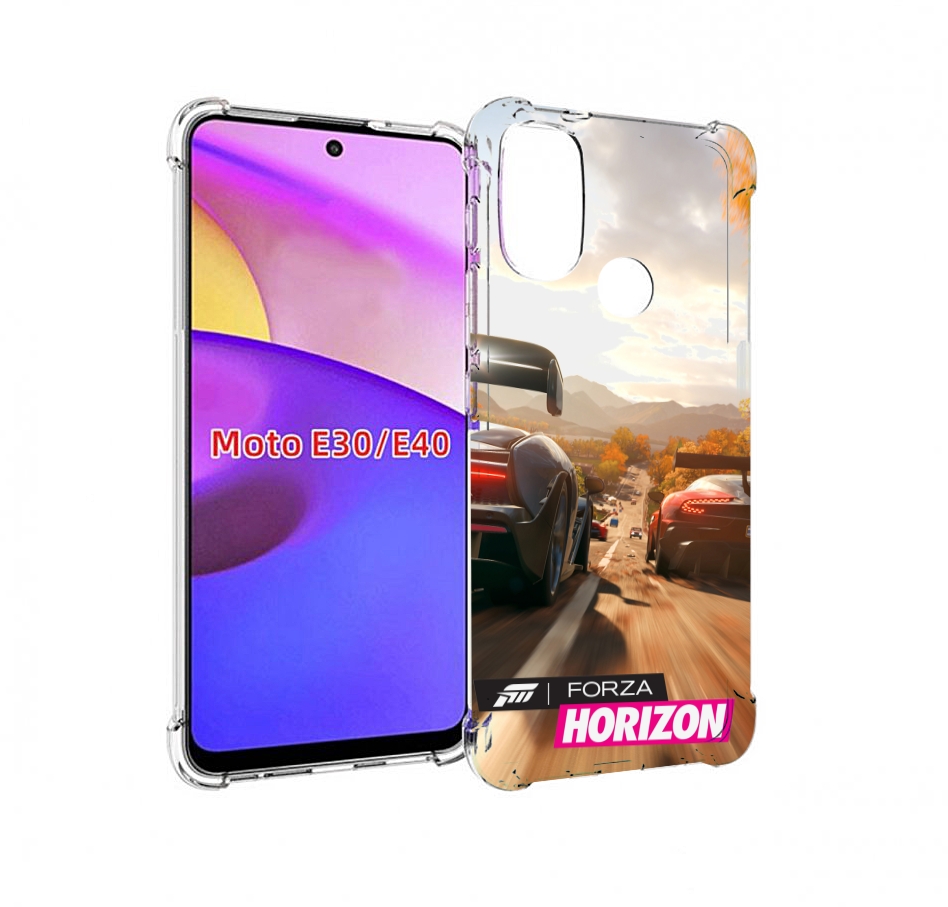 

Чехол бампер MyPads Forza Horizon для Motorola Moto E30., Прозрачный, Tocco