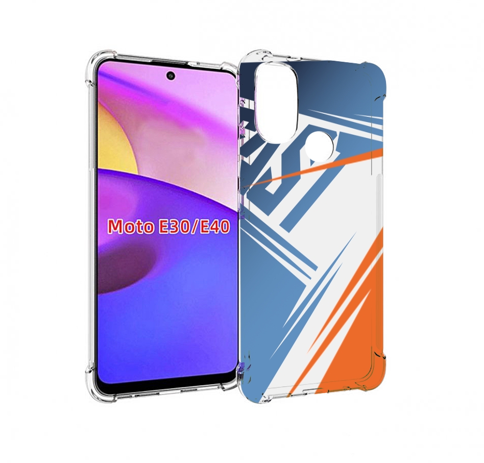 

Чехол бампер MyPads Fast для Motorola Moto E30., Прозрачный, Tocco