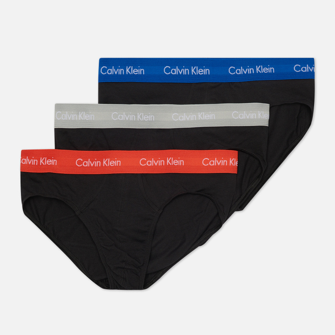 фото Набор брифов мужских calvin klein underwear u2661g черных xl