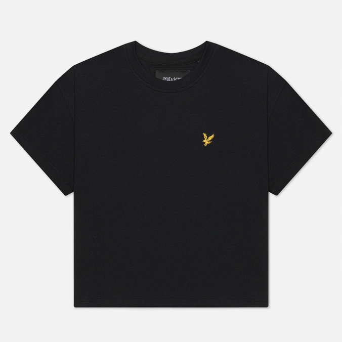 фото Футболка женская lyle & scott tsw1202v черная l lyle&scott