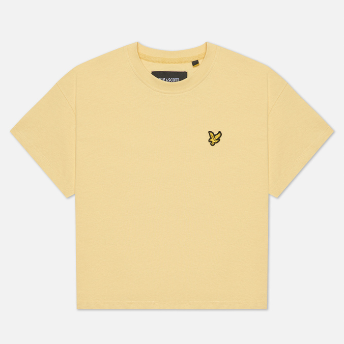 фото Футболка женская lyle & scott tsw1202v желтая l lyle&scott