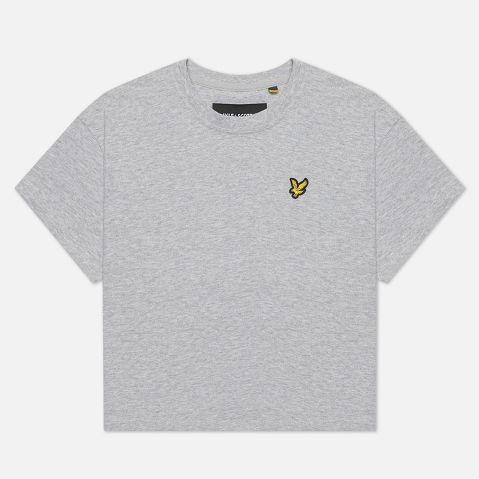 фото Футболка женская lyle & scott tsw1202v серая l lyle&scott