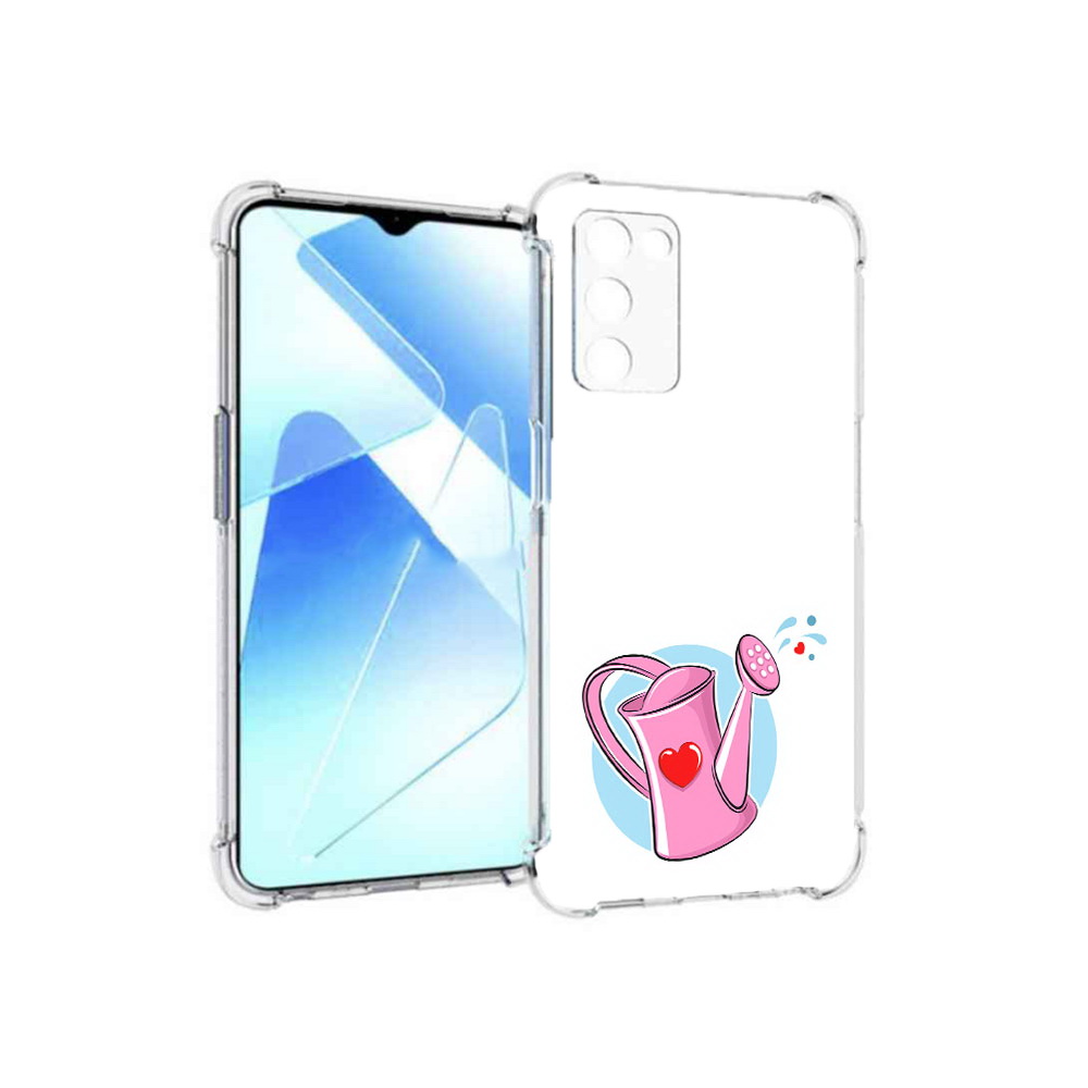 

Чехол MyPads Tocco для Infinix Zero X Pro Лейка любви 14 февраля, Прозрачный, Tocco