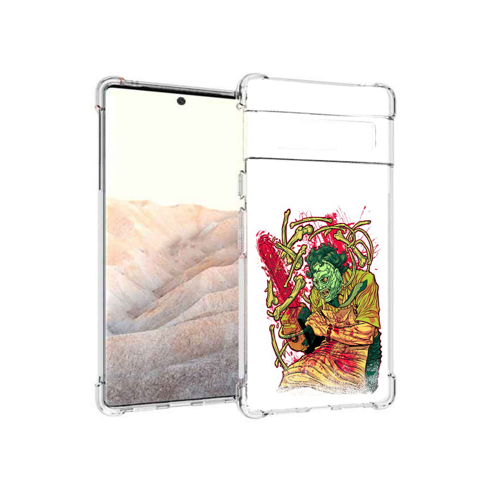

Чехол MyPads Tocco для Google Pixel 6 Pro яркий мясник, Прозрачный, Tocco