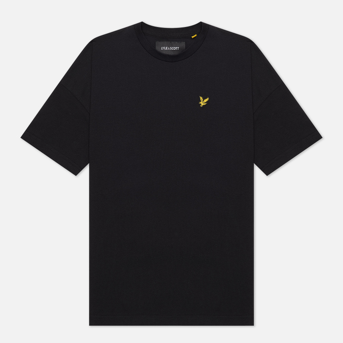 фото Футболка женская lyle & scott tsw1201v черная l lyle&scott