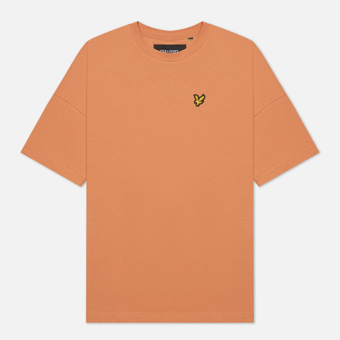 фото Футболка женская lyle & scott tsw1201v оранжевая l lyle&scott