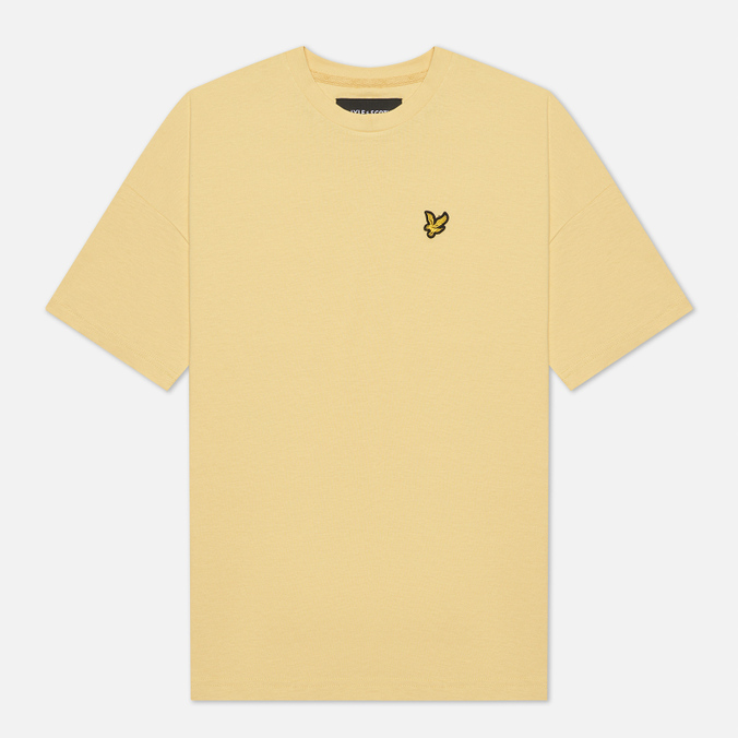 фото Футболка женская lyle & scott tsw1201v желтая m lyle&scott