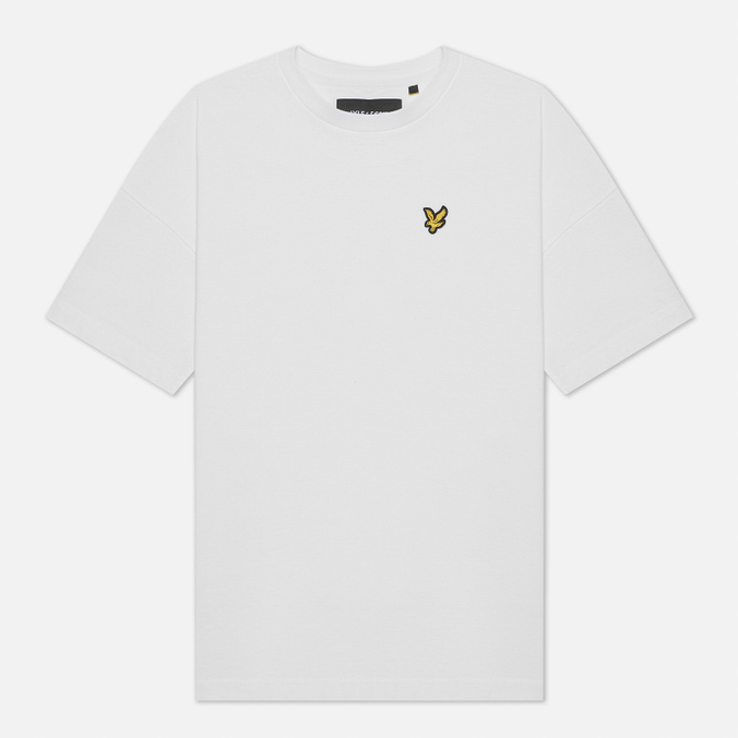 фото Футболка женская lyle & scott tsw1201v белая s lyle&scott