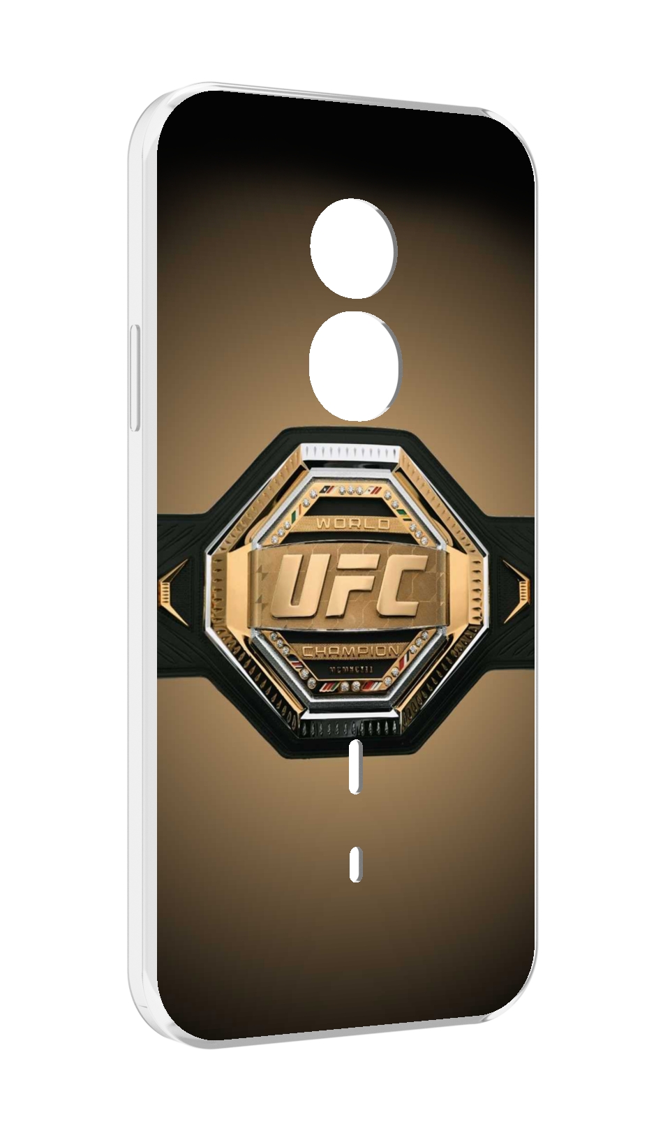 

Чехол MyPads UFC единоборства мужской для Doogee S51, Прозрачный, Tocco