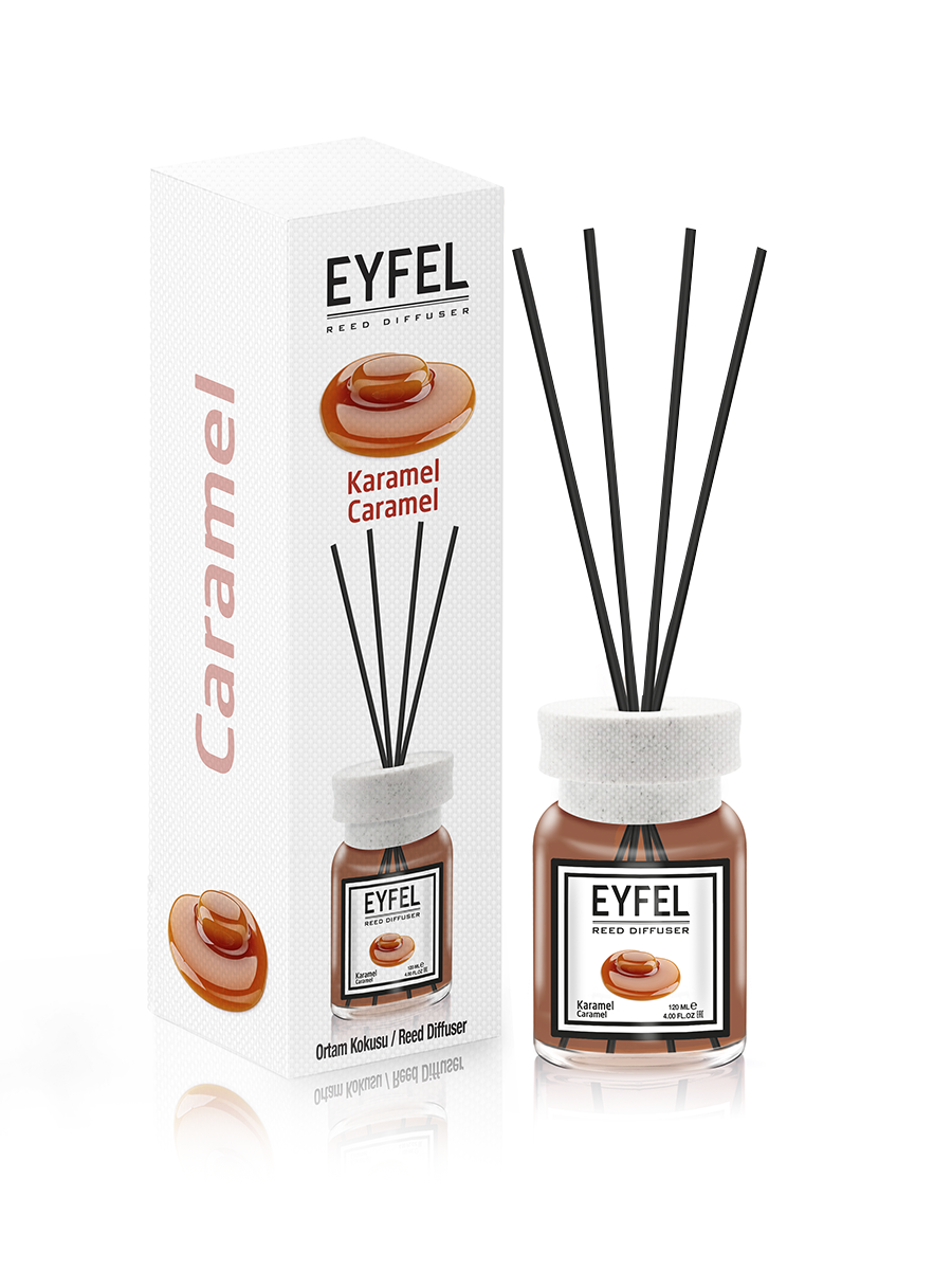 фото Аромадиффузор диффузор ароматический eyfel caramel (карамель) 110 мл