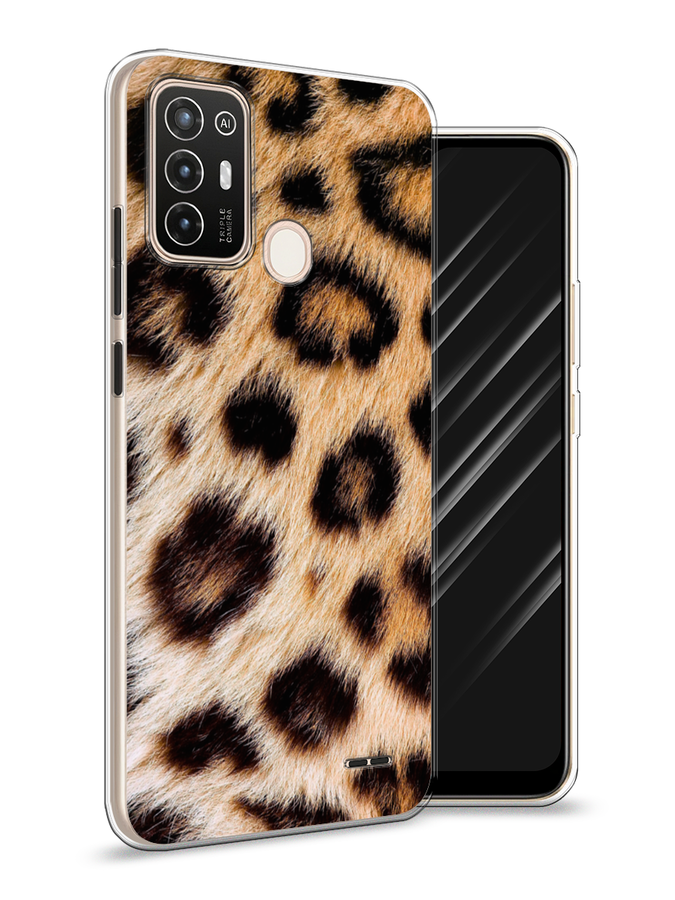 

Чехол Awog на ZTE Blade A52 / ЗТЕ Блэйд A52 "Леопардовый принт", Разноцветный, 136250-3