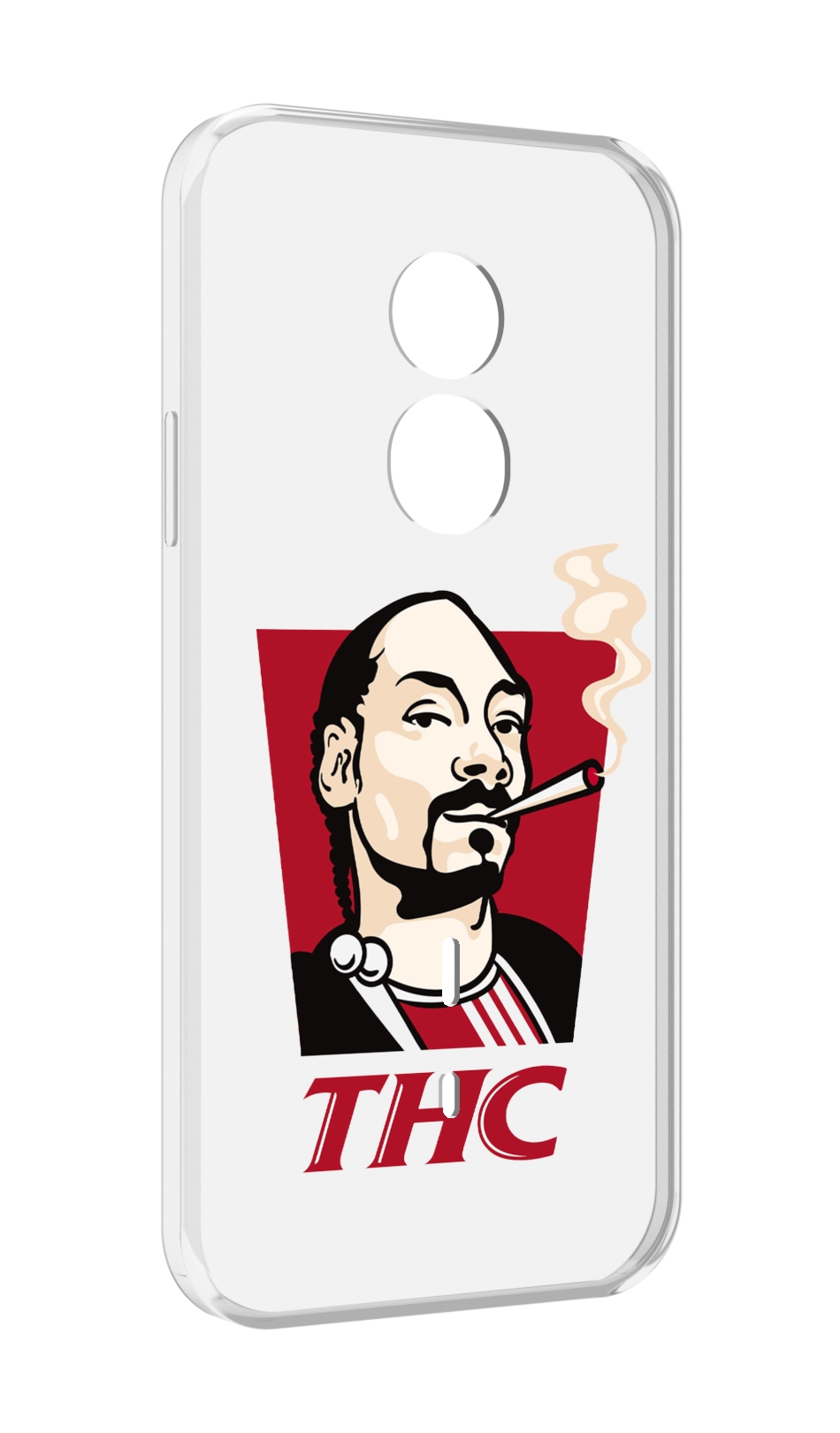 

Чехол MyPads THC для Doogee S51, Прозрачный, Tocco