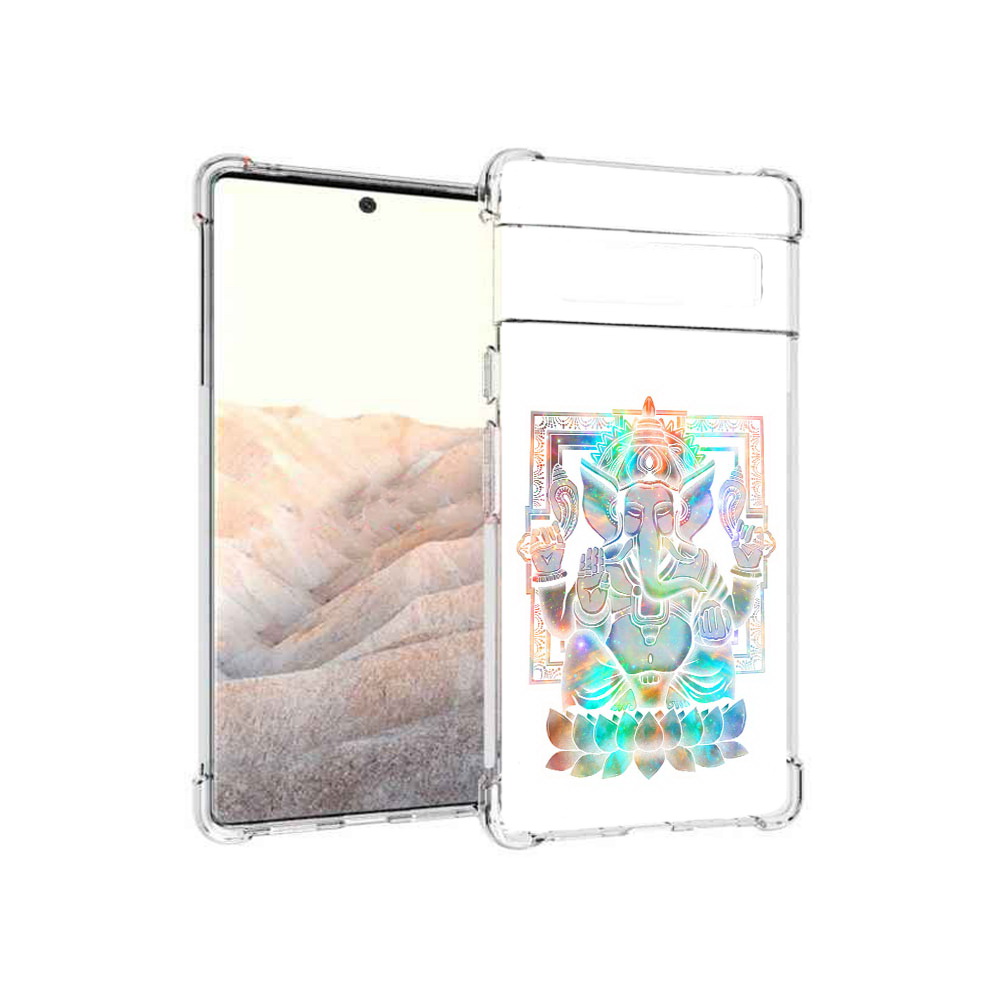 

Чехол MyPads Tocco для Google Pixel 6 Pro умный слон, Прозрачный, Tocco