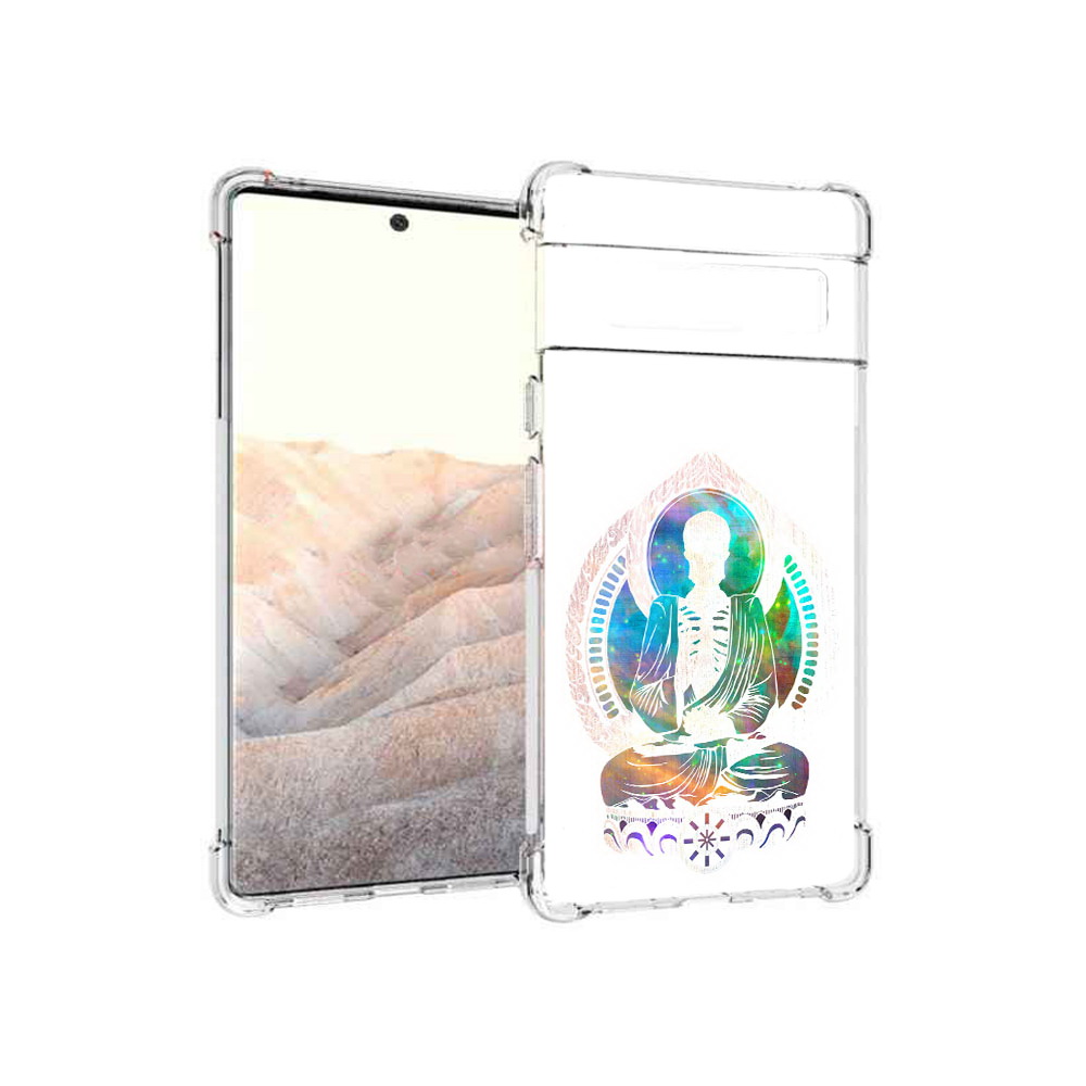

Чехол MyPads Tocco для Google Pixel 6 Pro умный скелет, Прозрачный, Tocco
