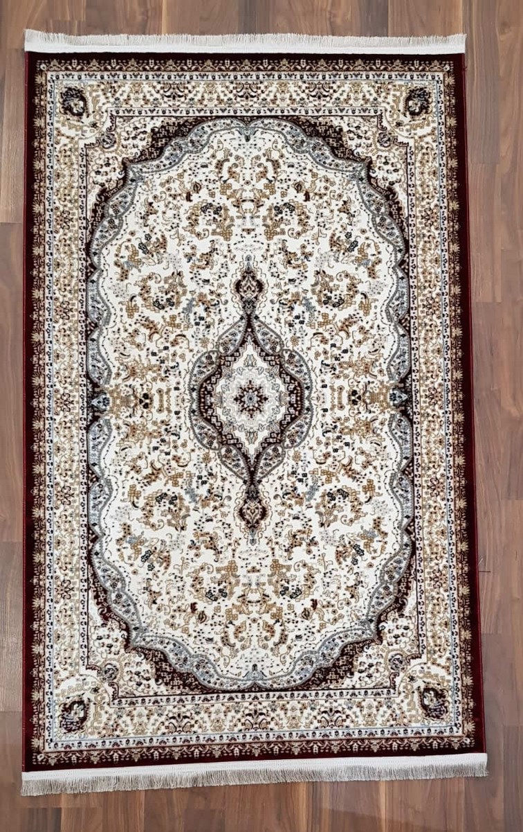 фото Ковер brillant 101 прямой красный 80х150 sofia rugs