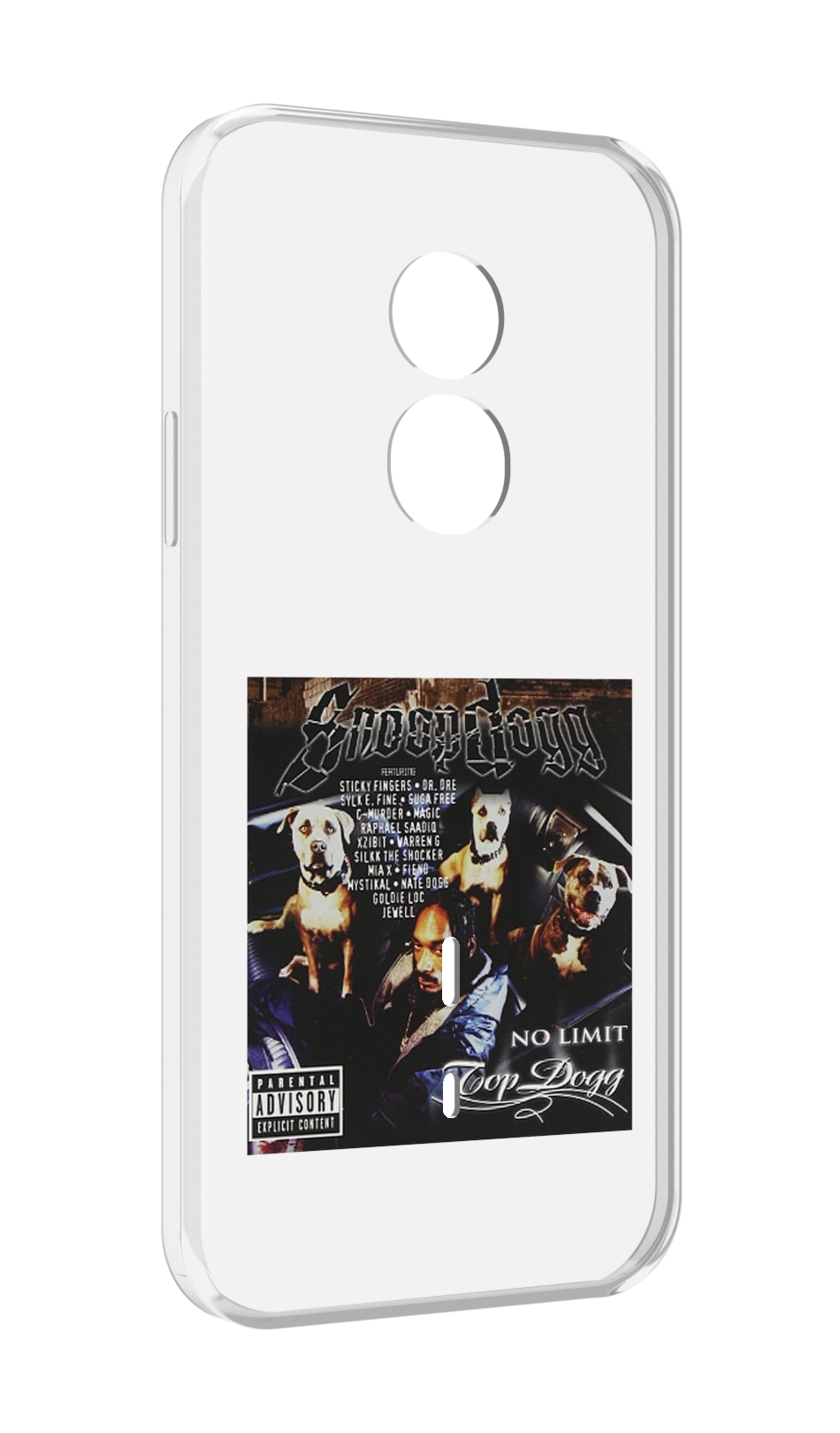 

Чехол MyPads Snoop Dogg NO LIMIT TOP DOGG для Doogee S51, Прозрачный, Tocco