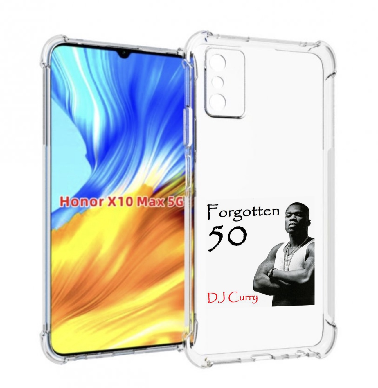 

Чехол MyPads 50 Cent - Forgotten 50 для Honor X10 Max, Прозрачный, Tocco
