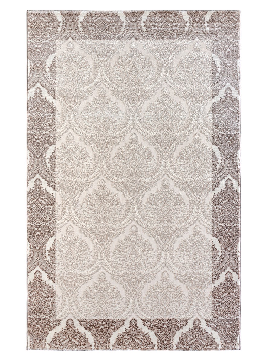 фото Ковер rixos 4020a прямой кремовый 80x300 sofia rugs