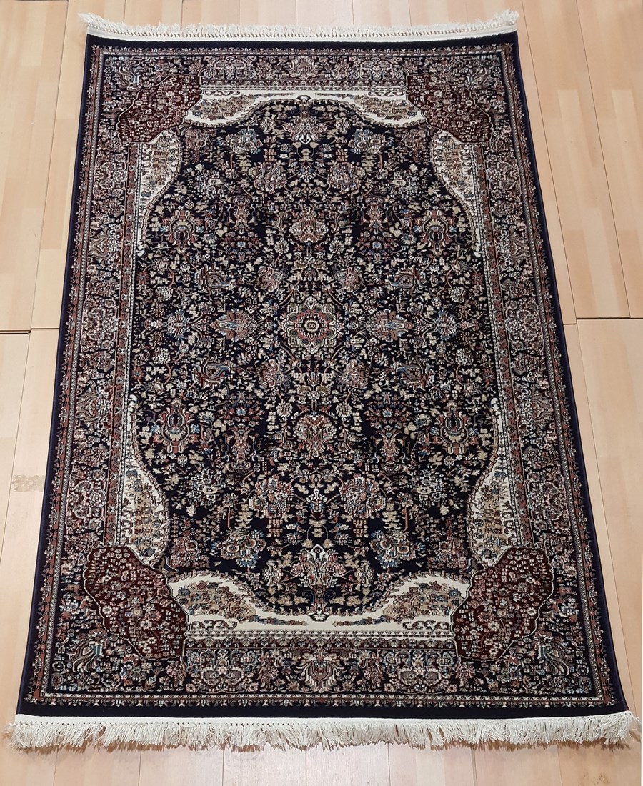 фото Ковер abr prestig 4005a прямой т.синий 80х150 sofia rugs