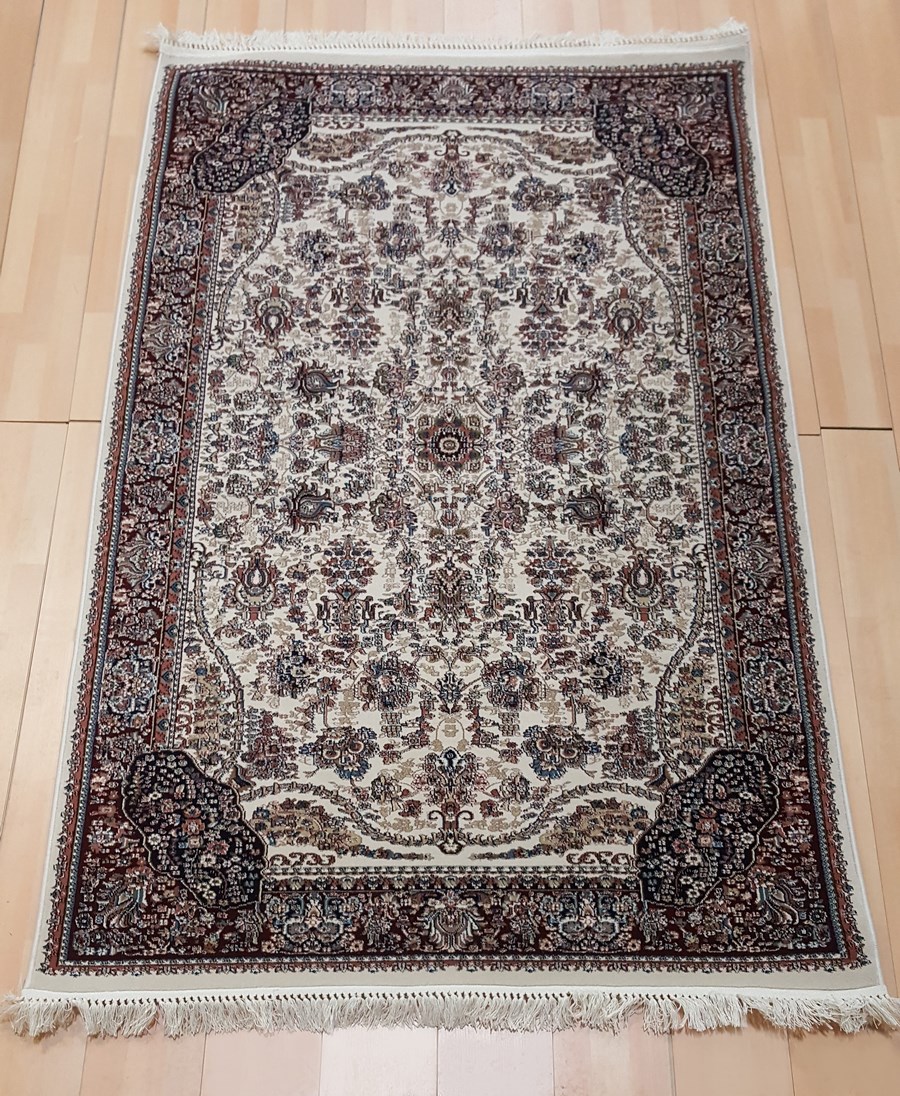 фото Ковер abr prestig 4005a прямой крем/красн 250х350 sofia rugs