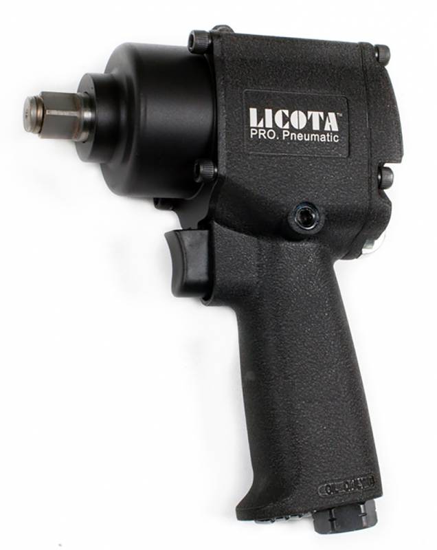 LICOTA Licota - Гайковерт пневматический ударный 1/2 610 Нм суперкомпактный twin hammer