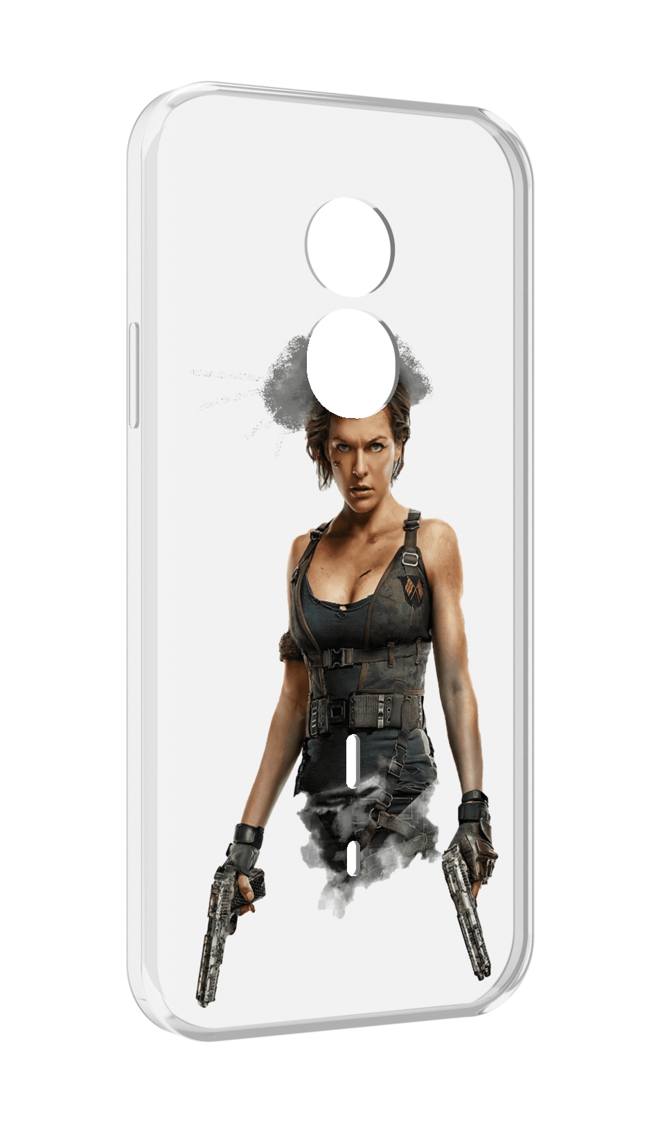 

Чехол MyPads Resident-Evil для Doogee S51, Прозрачный, Tocco
