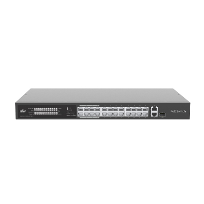 Коммутатор Uniview NSW2020-24T1GT1GC-POE-IN, Black