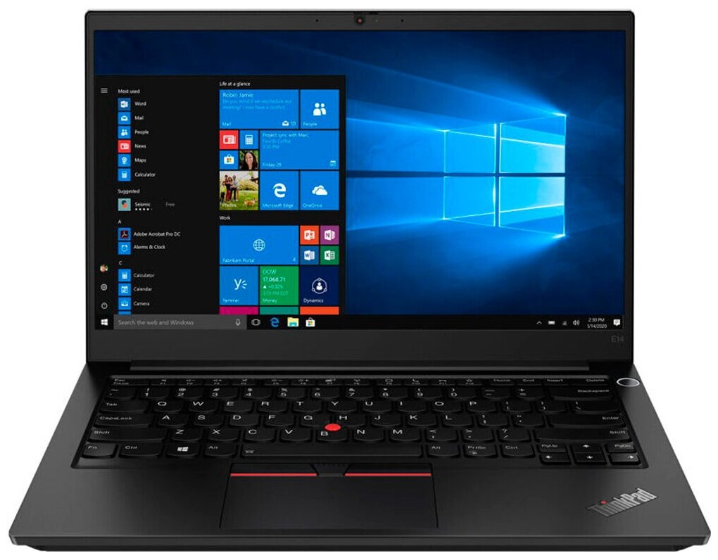 фото Ноутбук lenovo thinkpad e14 черный (thinkpade14/r3-5300u/8g/256g)