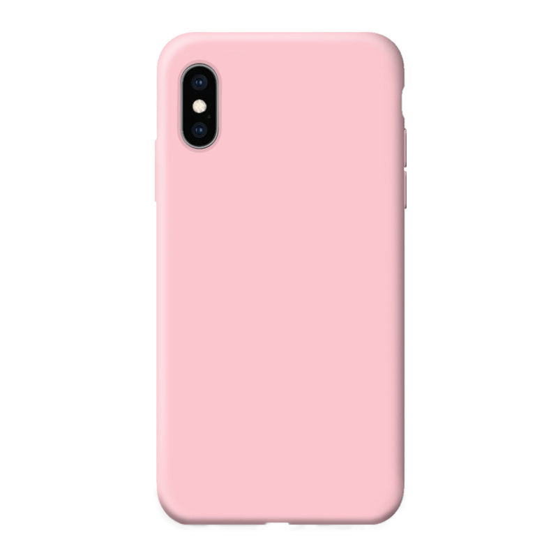 Чехол панель-накладка MyPads для iPhone XS (Розовый)
