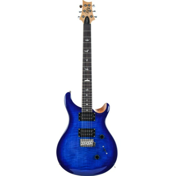 фото Гитара леворукая prs se custom 24 l/h faded blue burst с чехлом