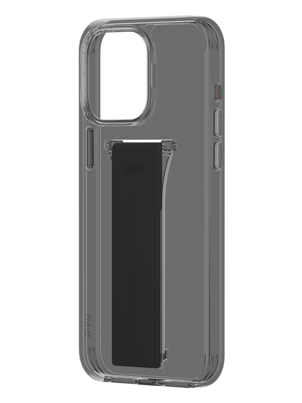 

Чехол Uniq для iPhone 15 Pro Max с функцией подставки Smoke, Серый