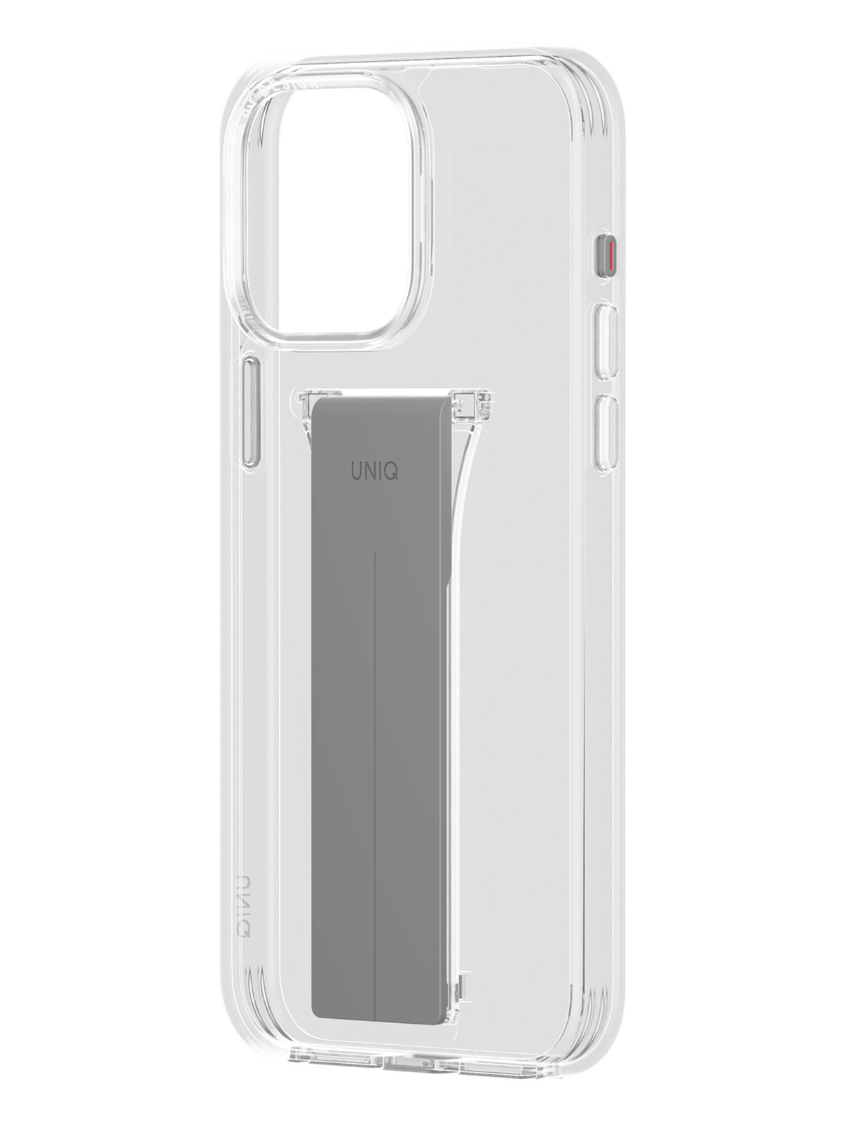 

Чехол Uniq для iPhone 15 Pro Max с функцией подставки Clear, Прозрачный