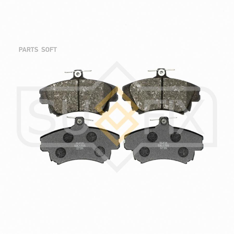 

Тормозные колодки Sufix передние правые/левые дисковые sx1755